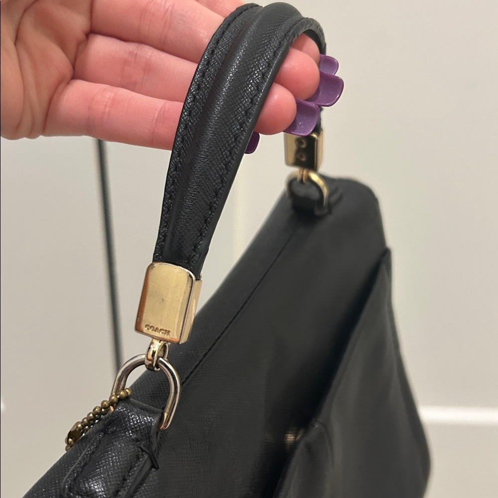 Coach Madison Sadie Flap Satchel - Picture 8 of 17